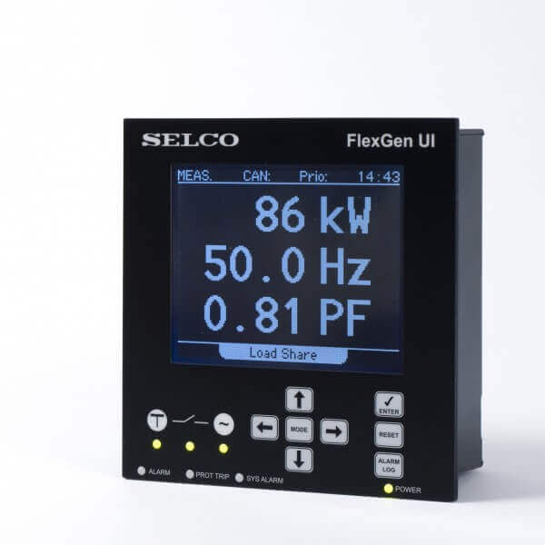 C6500 FlexGen Generator Controller Display (User Interface)