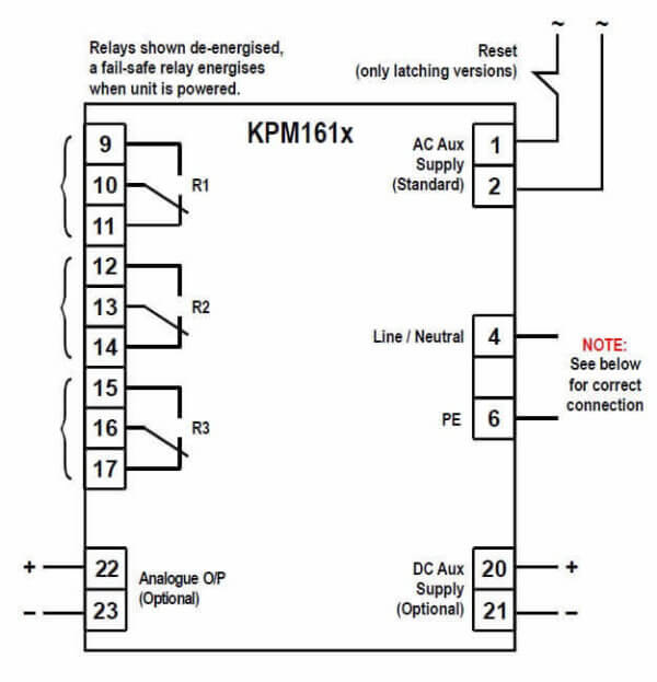 KPM161x Connection Diagram SELCO USA
