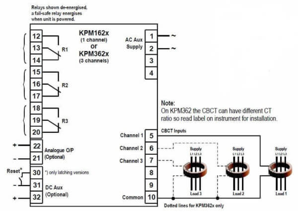 KPM162 KPM362 Connection Diagram SELCO USA