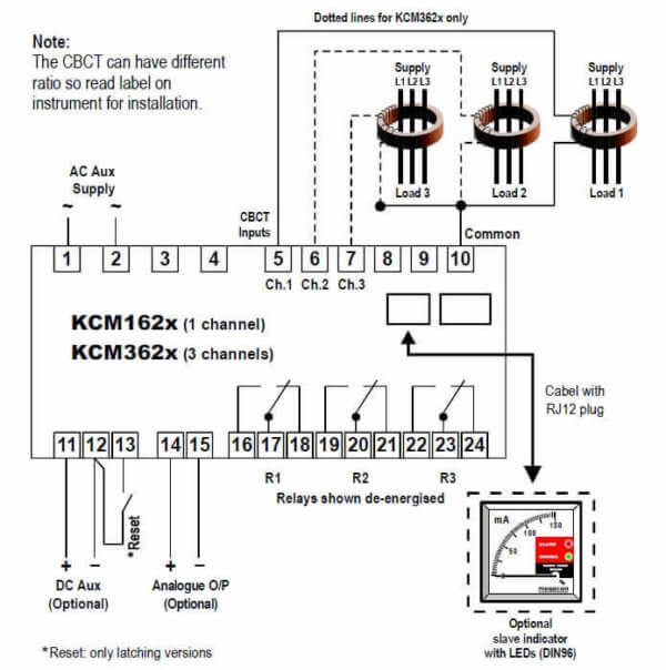 KCM162 / KCM362 Connection Diagram SELCO USA