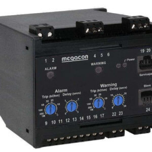 KCM163 Insulation Monitor, System Voltage up to 6.6kVAC, Output Relays, Optional Analog Output