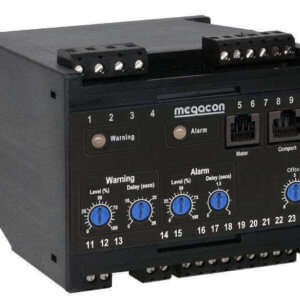 KCM362 AC Ground Fault Monitor, Output Relay, optional Analog Output (3 Channel)