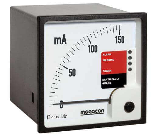 KPM362 AC Ground Fault Monitor, Output Relay, optional Analog Output (3 Channels)