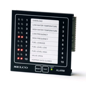 M1000 Alarm Monitor, 24VDC, 10 Channel, RS485-Modbus