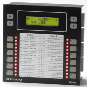 M3000 Analog Alarm Monitor, 24VDC, 24 Channel, RS485-Modbus